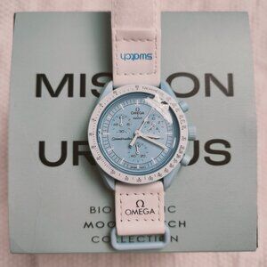 💜NWT💜 Swatch X Omega Moonswatch Mission To Uranus Watch